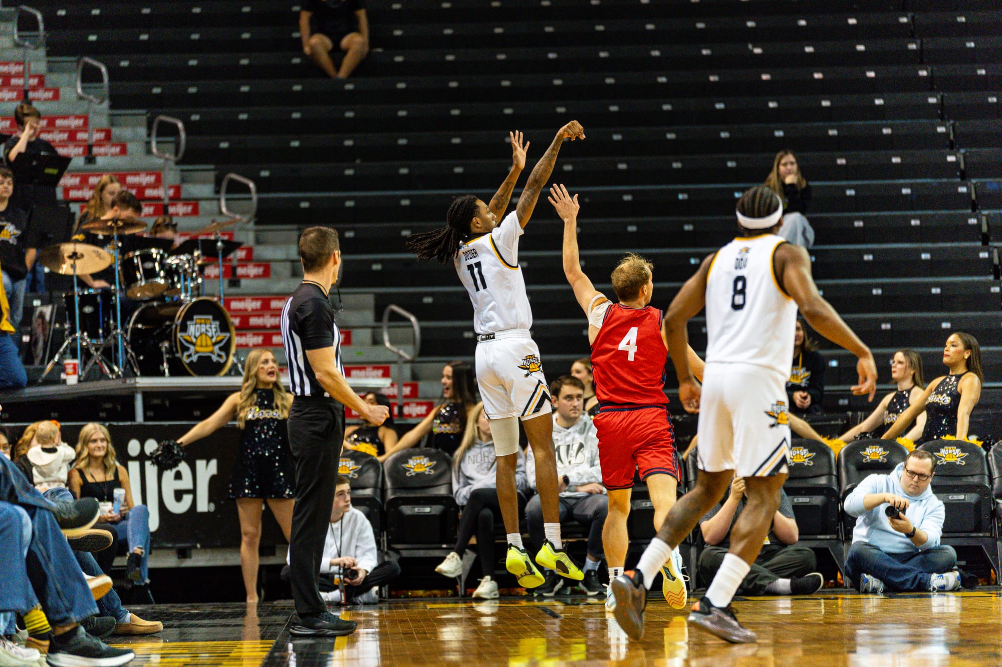 Norse Push the Pace and Power Past Patriots with 101–73 Win