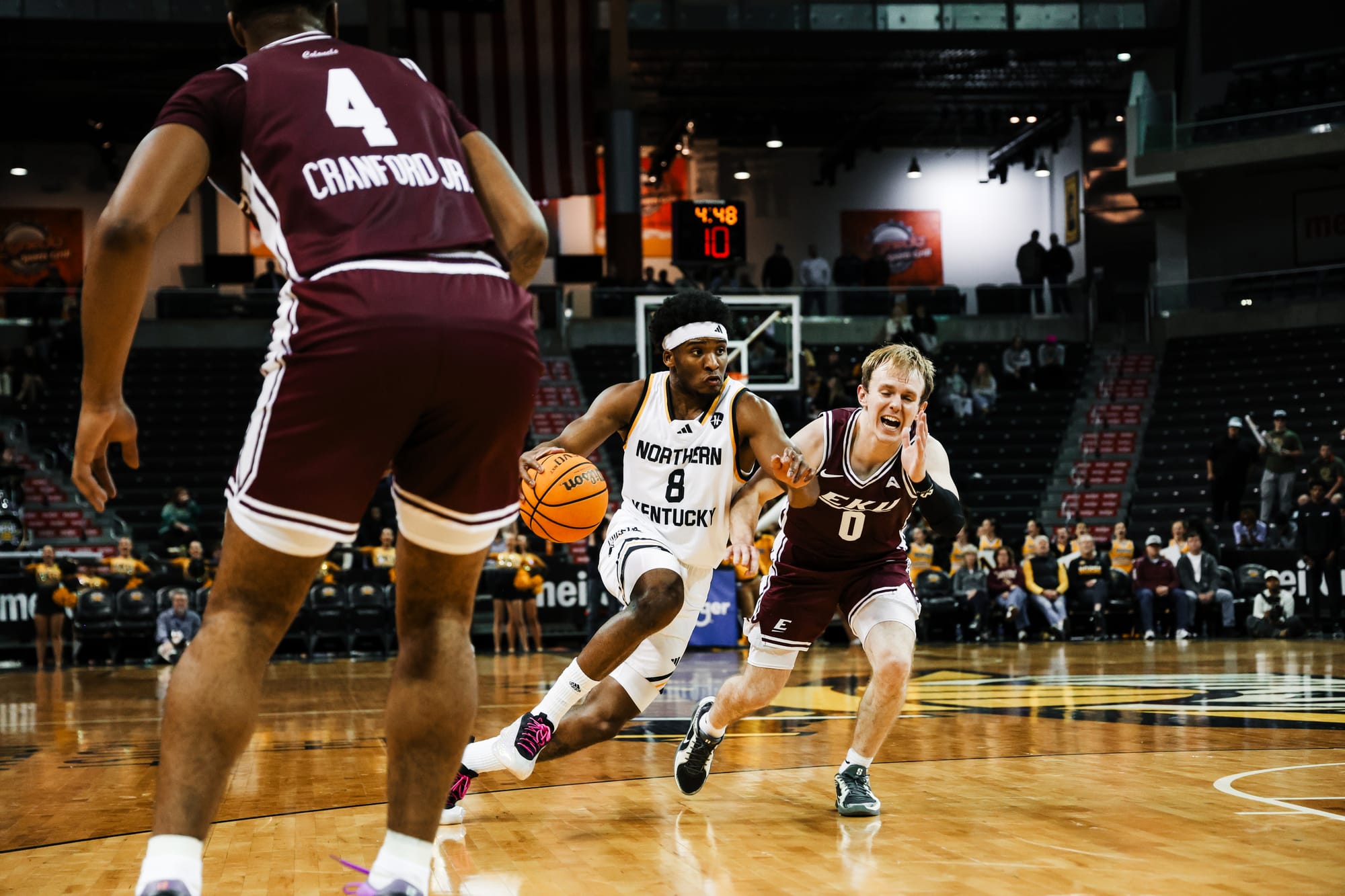 Balanced Scoring and Late Threes Lift NKU to 82–71 Win Over Eastern Kentucky