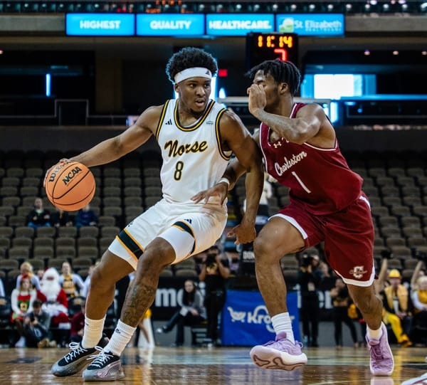 NKU Battles Back From Double Digits, but Late Scoring Woes Prove Costly Against Charleston